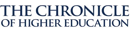 The Chronicle of Higher Education logo and link to sign up