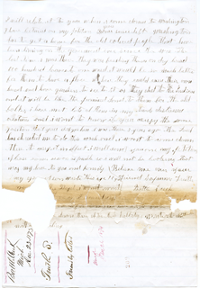 letter from Sojourner Truth to Oliver Otis Howard, December 23, [1873], page 2