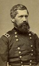 Oliver Otis Howard in uniform, date unknown, image A.